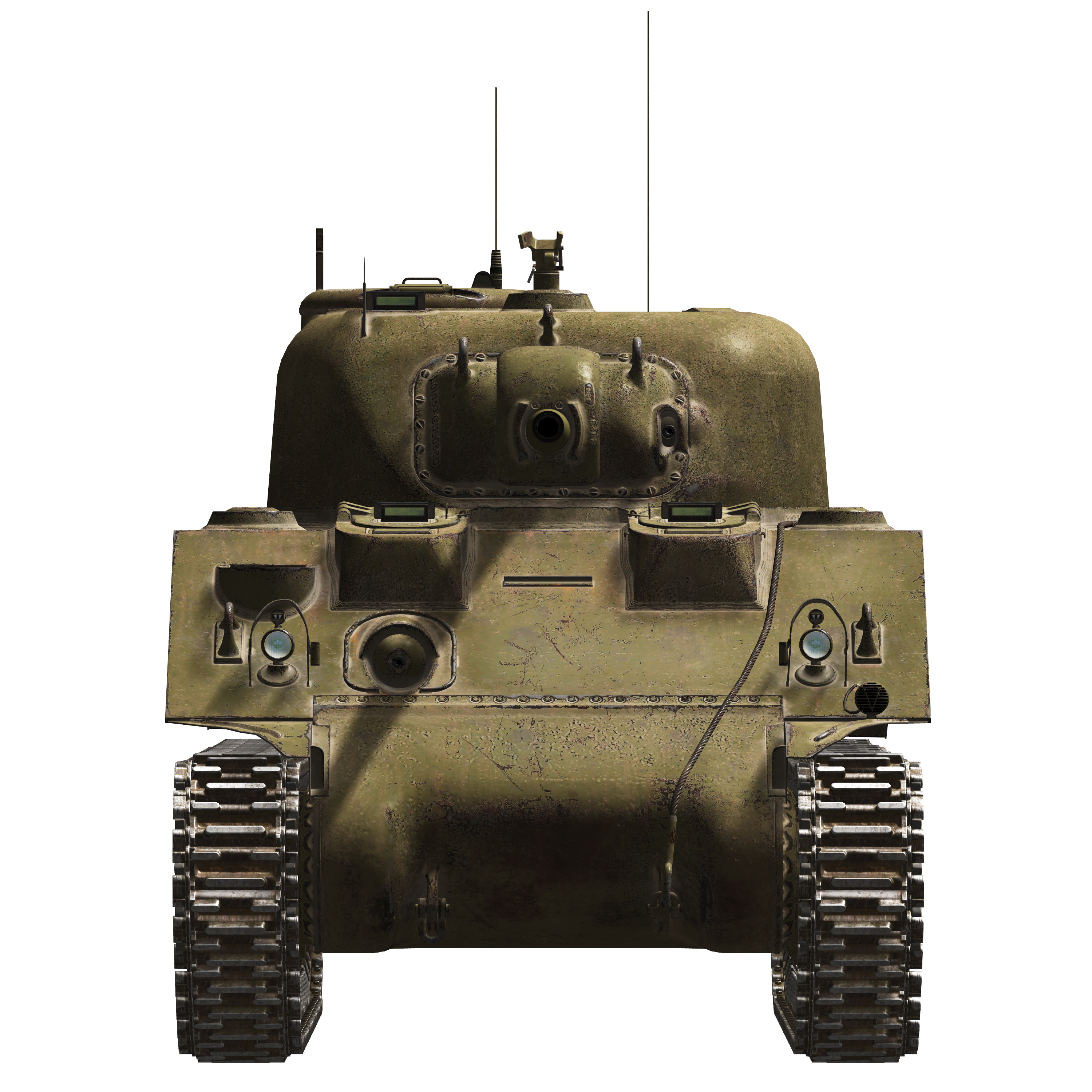 Front facing Sherman